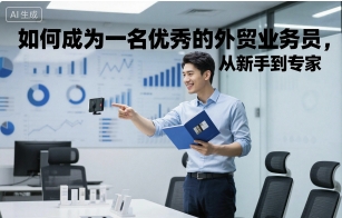 如何成为一名优秀的外贸业务员,从新手到专家-摇钱述网创