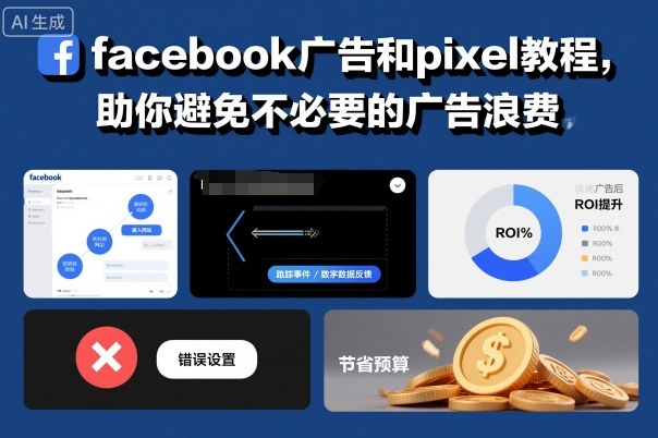 facebook广告和pixel教程,助你避免不必要的广告浪费-摇钱述网创