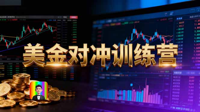 美金对冲日盈利100+美刀,长期稳定,小白也可以轻松上手-摇钱述网创