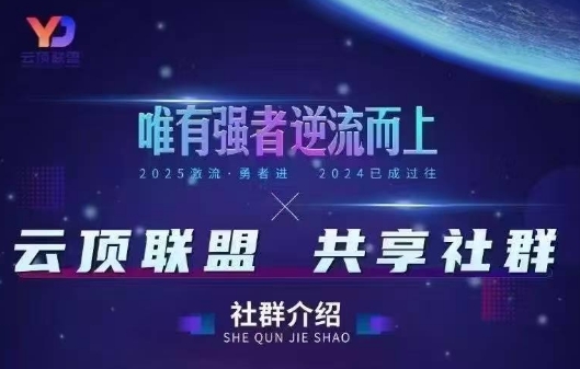 云顶联盟·无人直播实战(更新10月)-摇钱述网创