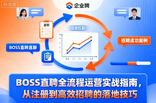 BOSS直聘全流程运营实战指南，从注册到高效招聘的落地技巧-摇钱述网创