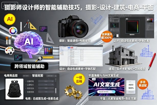 摄影师设计师的智能辅助技巧,摄影-设计-建筑-电商-平面-摇钱述网创